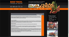 Desktop Screenshot of boisvogel.fr